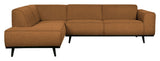 Statement Sofa with left-facing chaise - Butter Bouclé