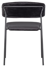 Twitch Dining chair, Black velvet