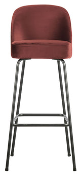 Vogue Bar Chair 80 - Chestnut Velour