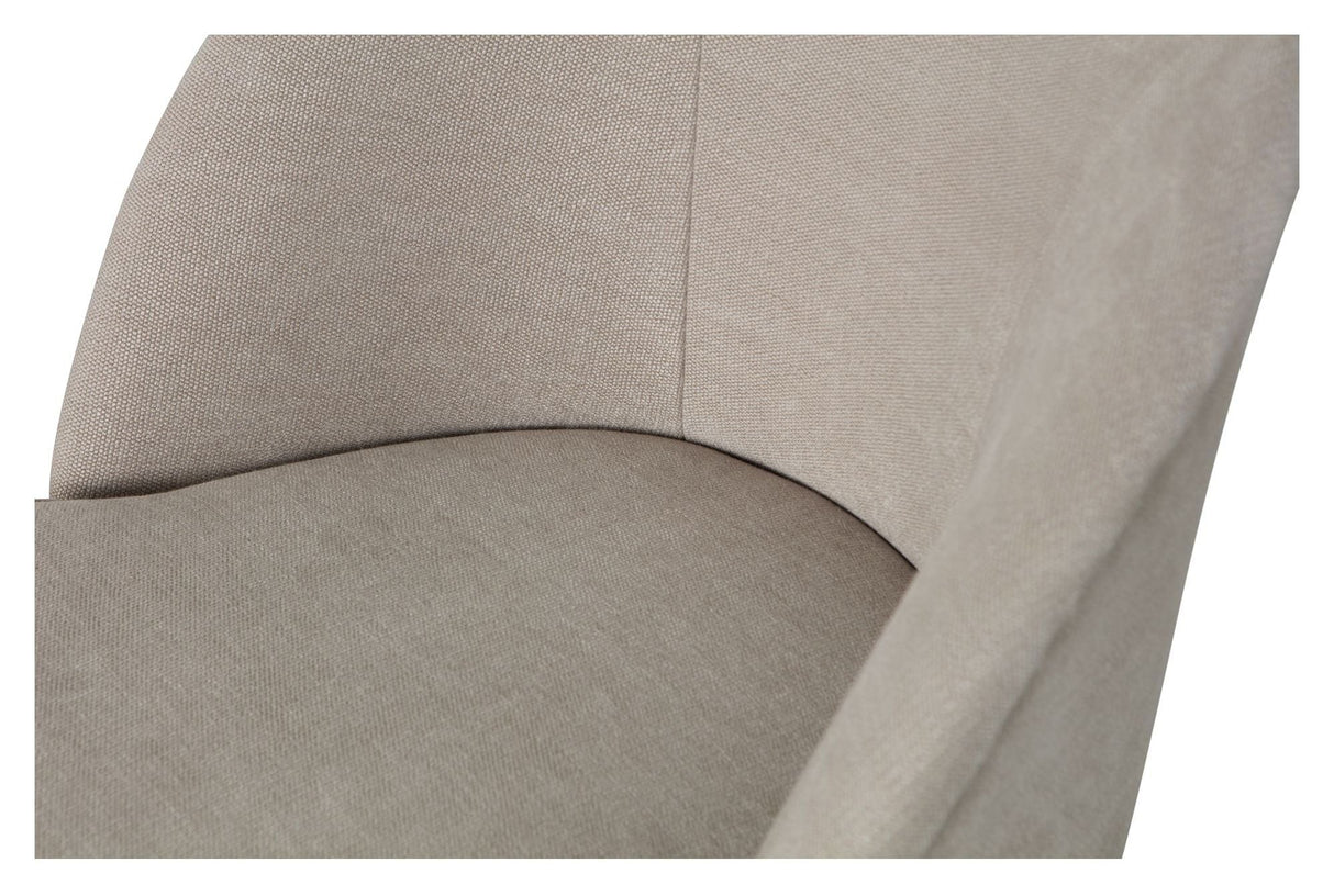 Vogue Armchair, Sand fabric