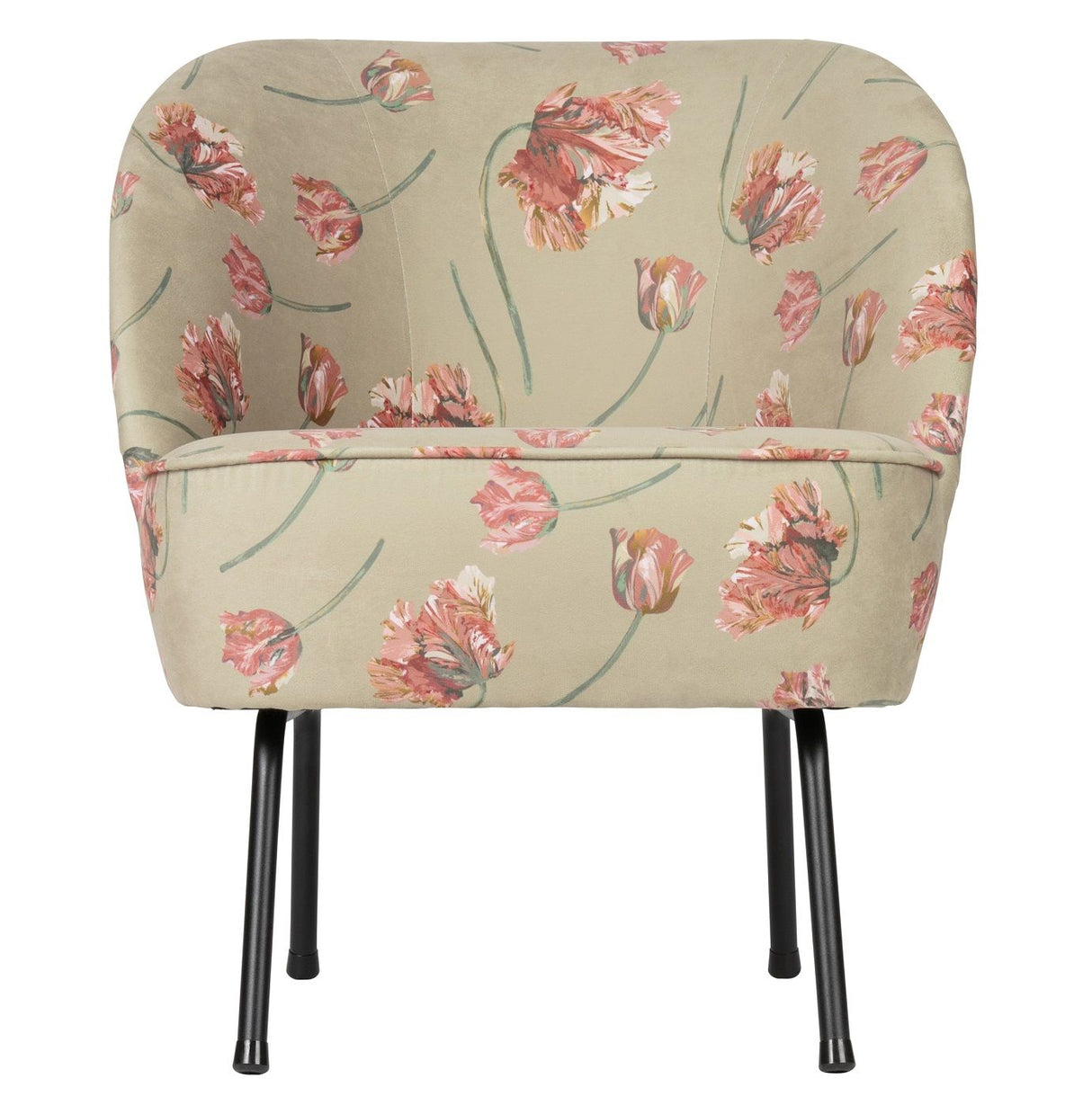 Vogue Lounge Chair - Rococo Agave Velour