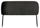 Vogue Sofa bench - Black Velvet