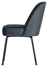 Vogue Dining chair - Blue velvet