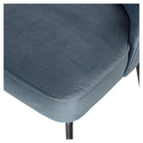 Vogue Dining chair - Blue velvet