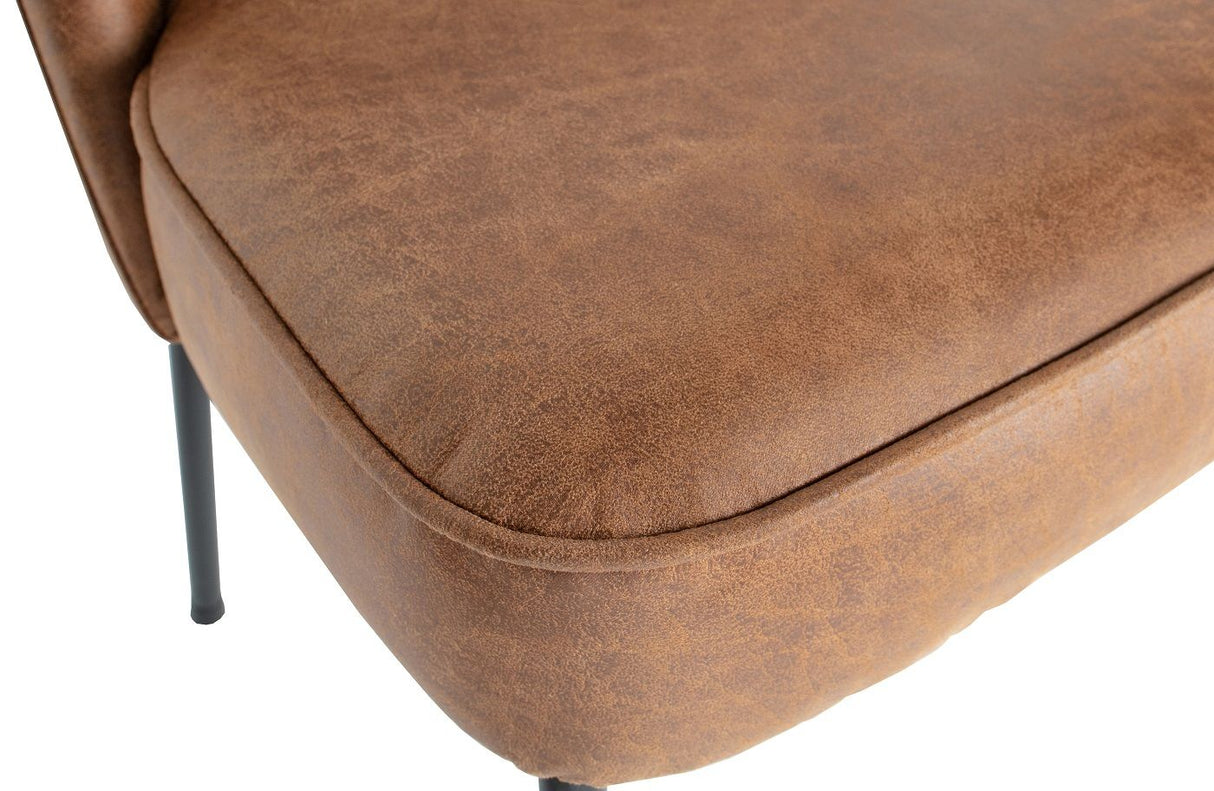 Vogue Dining Chair, Cognac Leather