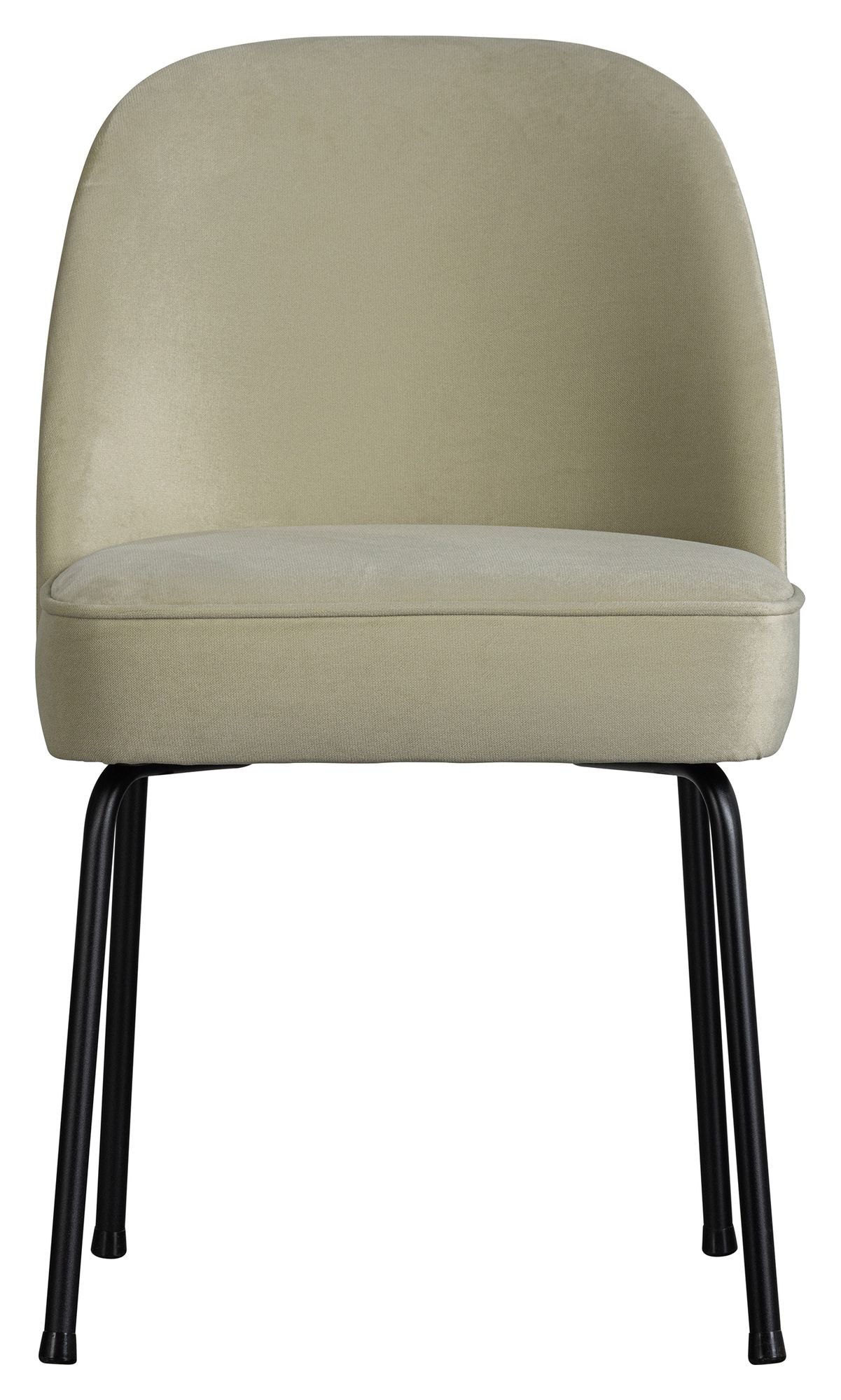 Vogue Dining chair, Green velvet