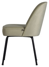 Vogue Dining chair, Green velvet