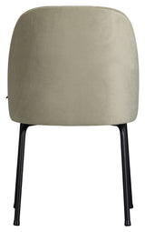 Vogue Dining chair, Green velvet