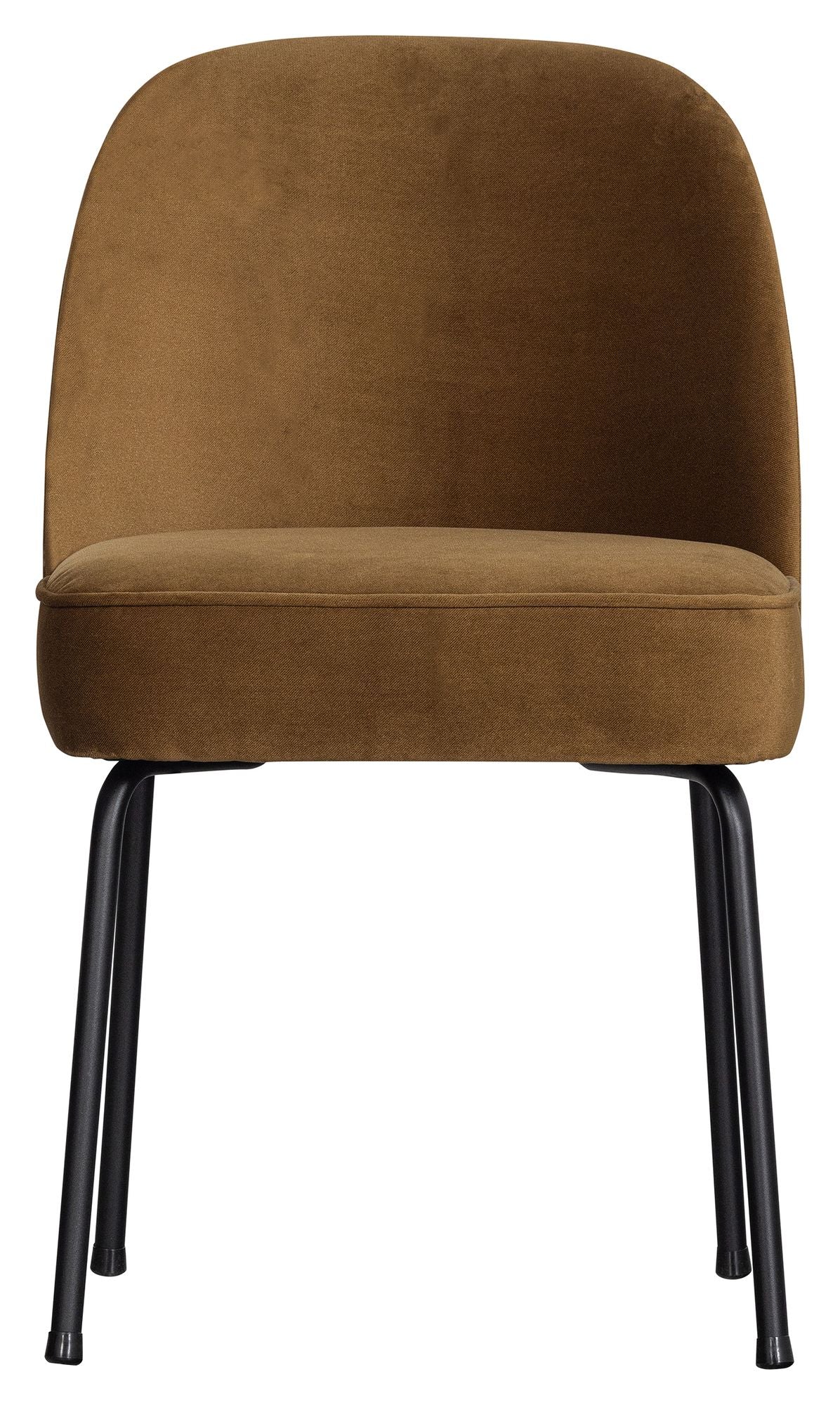 Vogue Dining chair - Honey yellow velvet