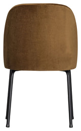 Vogue Dining chair - Honey yellow velvet