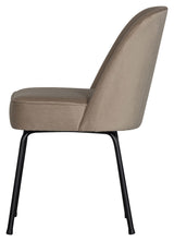 Vogue Dining chair, Khaki velvet