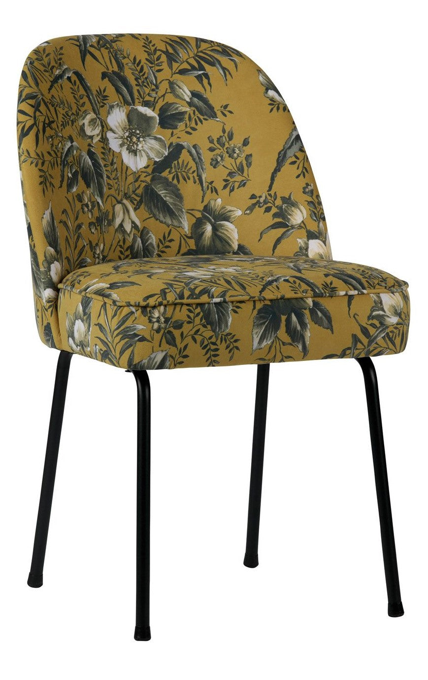 Vogue Dining Chair, Pattern Velour