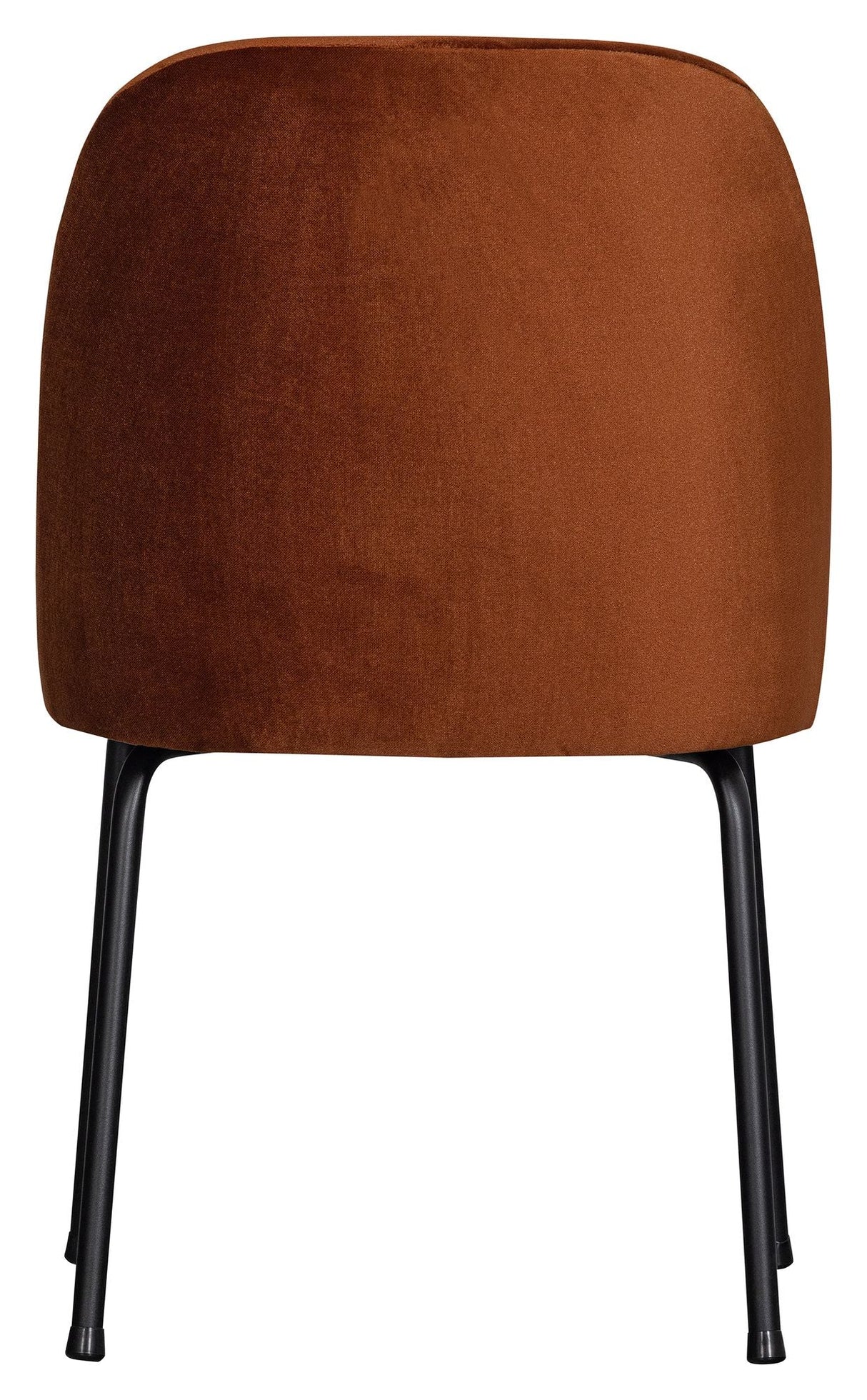 Vogue Dining chair, Rust velvet