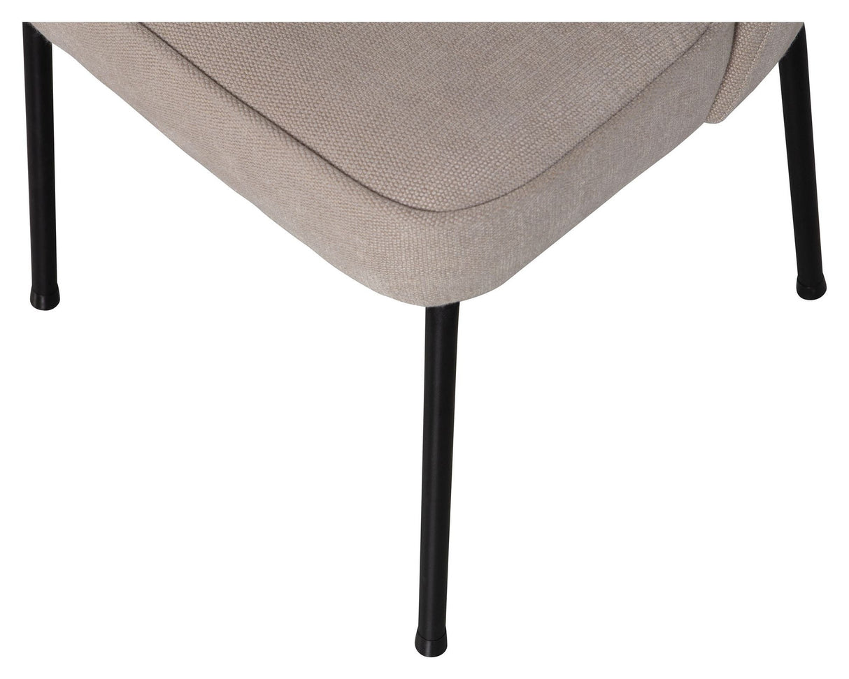 Vogue Dining chair, Sand fabric