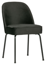 Vogue Dining Chair - Black Velvet