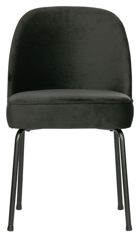 Vogue Dining Chair - Black Velvet