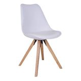 Bergen Dining Chair, White