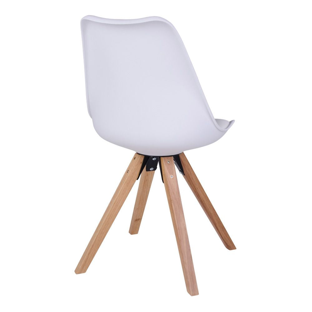 Bergen Dining Chair, White