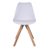 Bergen Dining Chair, White