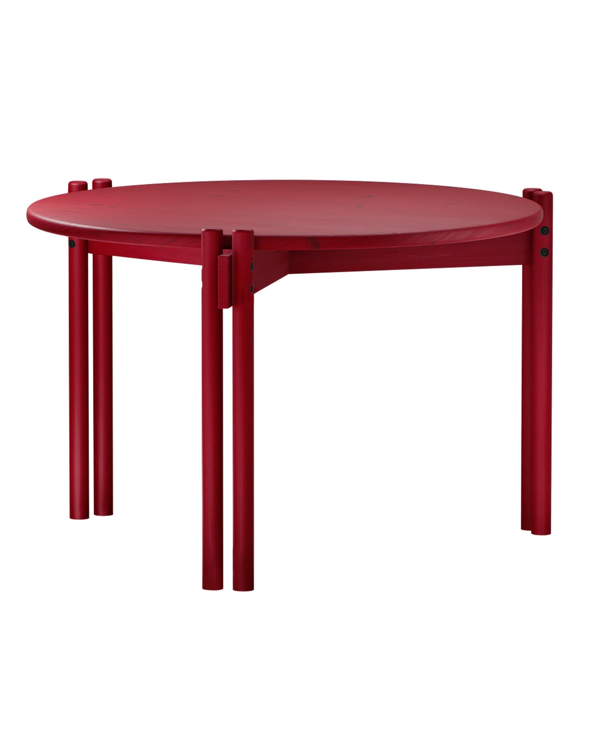 Coffee table high, red