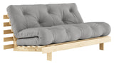 Roots 160 Sofa Bed, Pine/Gray,