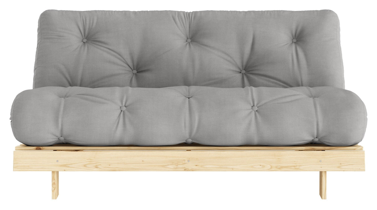 Roots 160 Sofa Bed, Pine/Gray,