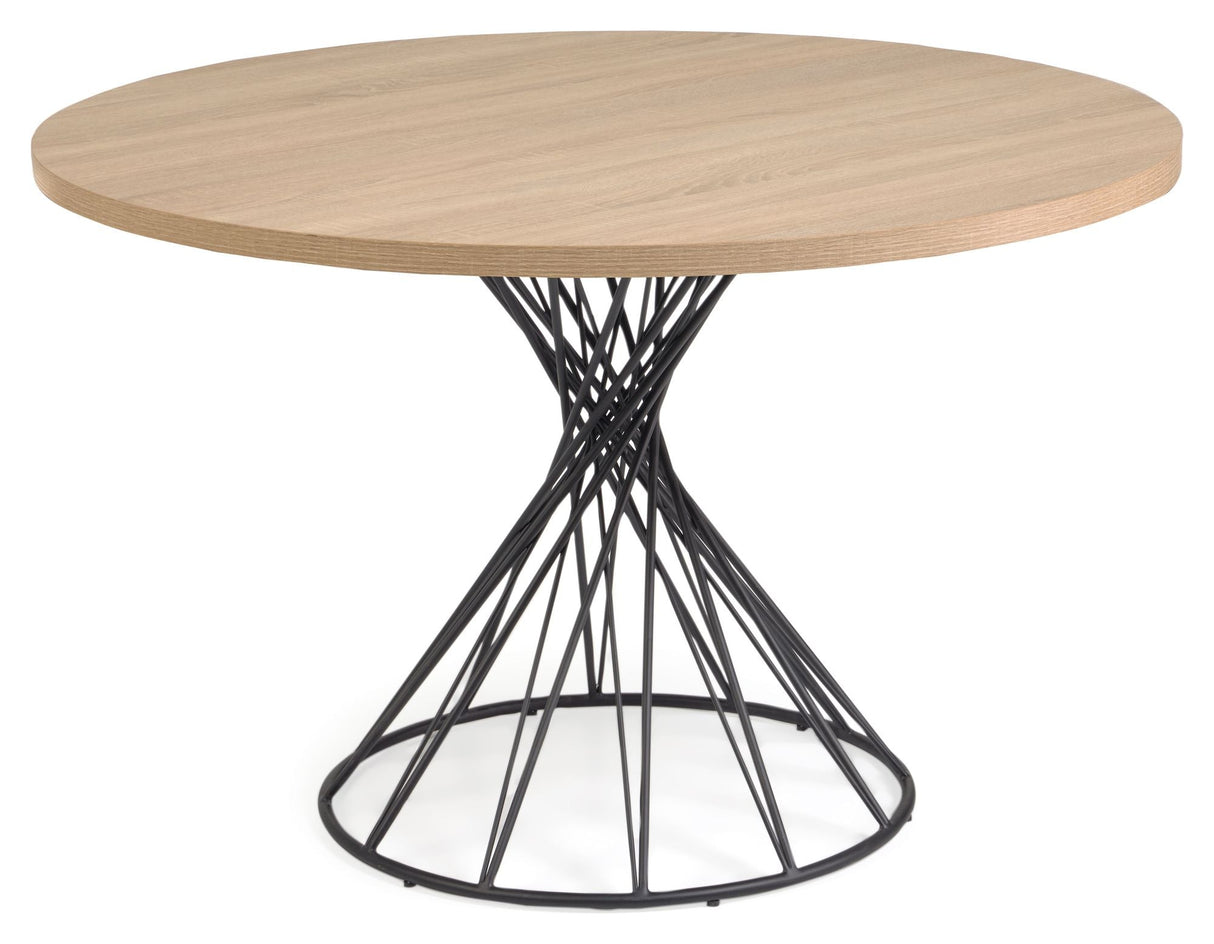 Niut Dining Table Ø120, Melamine/Steel