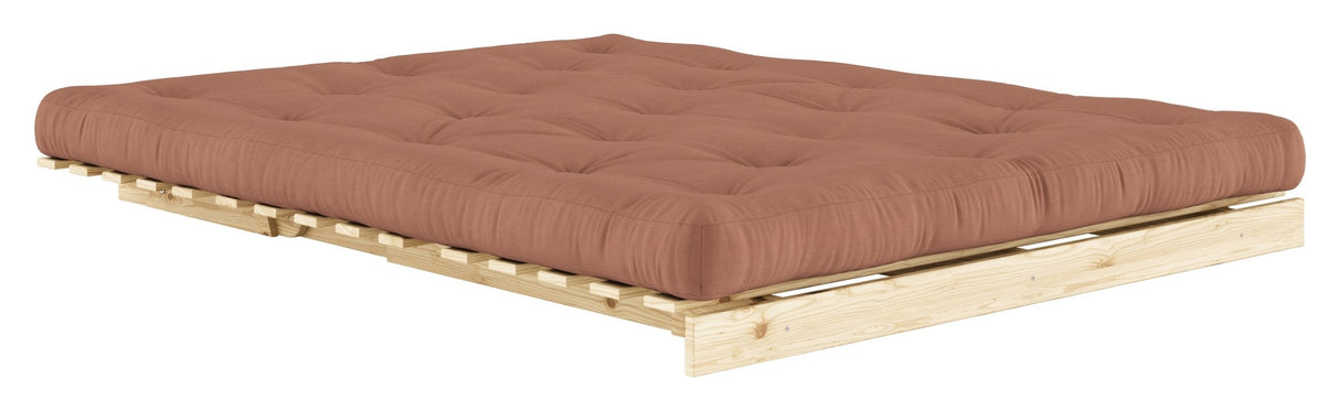 Roots 160 Sofa bed, Pine/Clay brown,