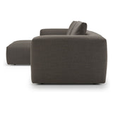 Kornum Sofa with chaise longue left, Taupe