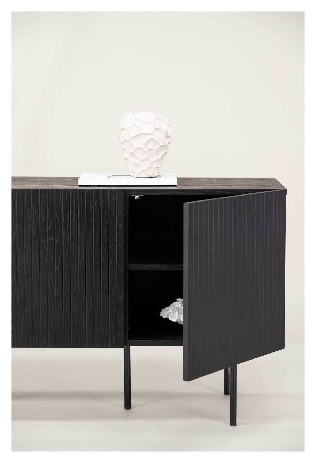 Björkön Sideboard 150x47 - Black