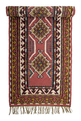 Bloomingville Arsam Rug Rose, Wool, 75x245