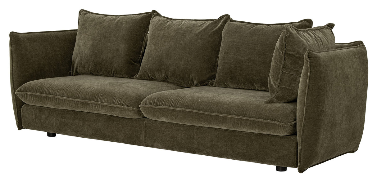 Bloomingville Austin Sofa Green Recycled Polyester