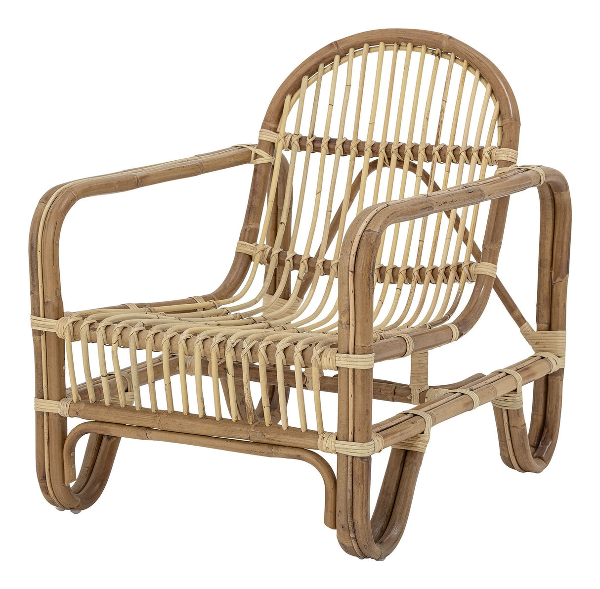 Bloomingville Baal Lounge Chair, Nature, Rattan