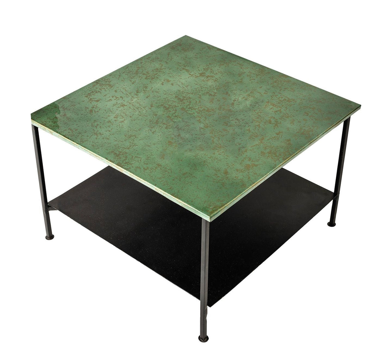 Bloomingville Bene Coffee Table 60x60, Green/Black