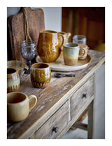 Bloomingville Camden Console Table, Nature, Reclaimed Pine Wood