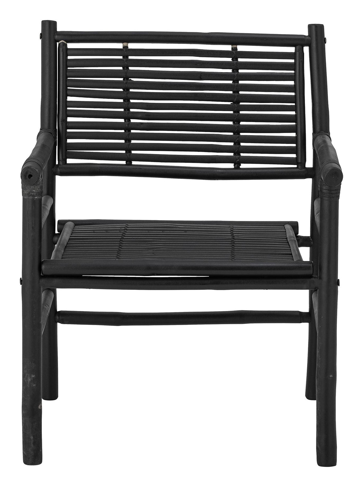 Bloomingville Coen Lounge Chair, Black, Bamboo