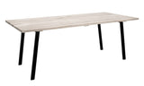 Bloomingville Cozy Dining Table 200x95, Nature/Black