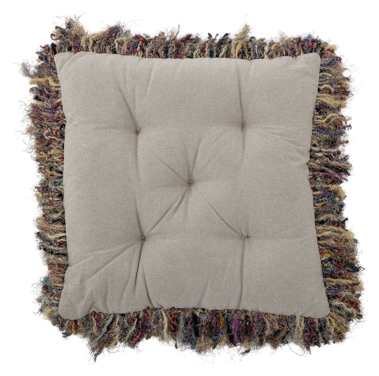 Bloomingville Darko Cushion Nature, Cotton