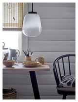 Bloomingville Ece Pendant White, Glass