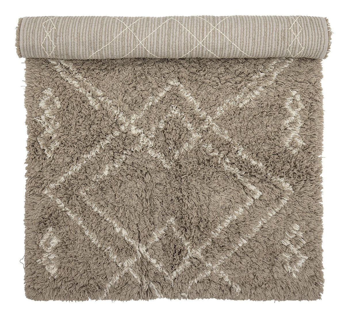 Bloomingville Edea Rug 150x90, Brown