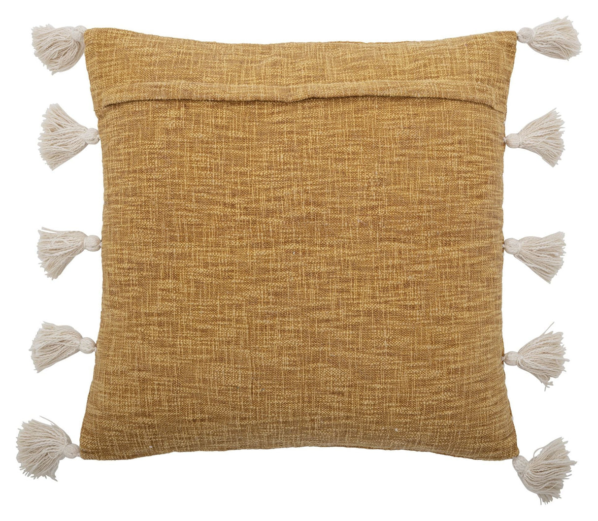 Bloomingville Emely Pillow Yellow Cotton, 55x55