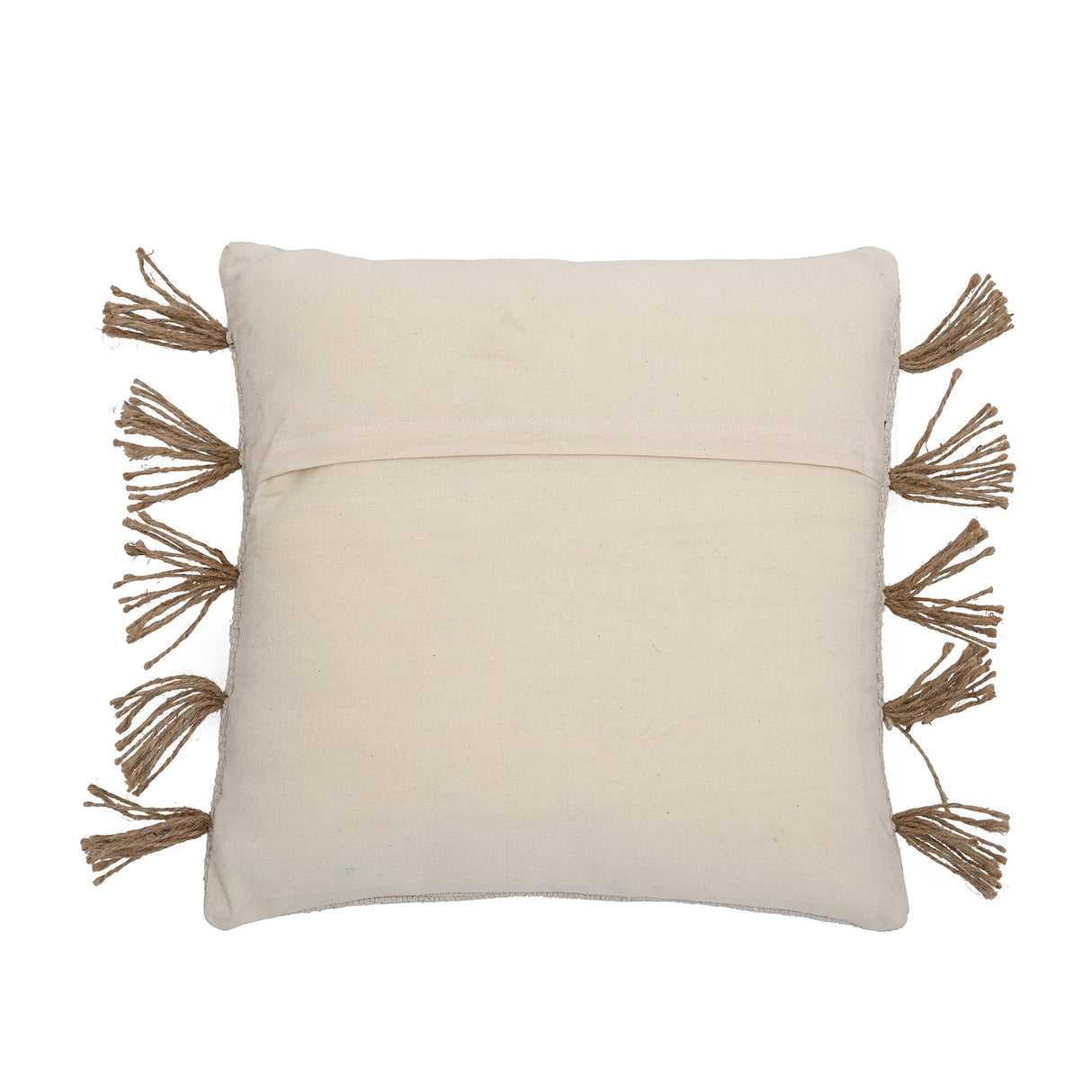 Bloomingville Ensar Cushion Nature, Recycled Cotton