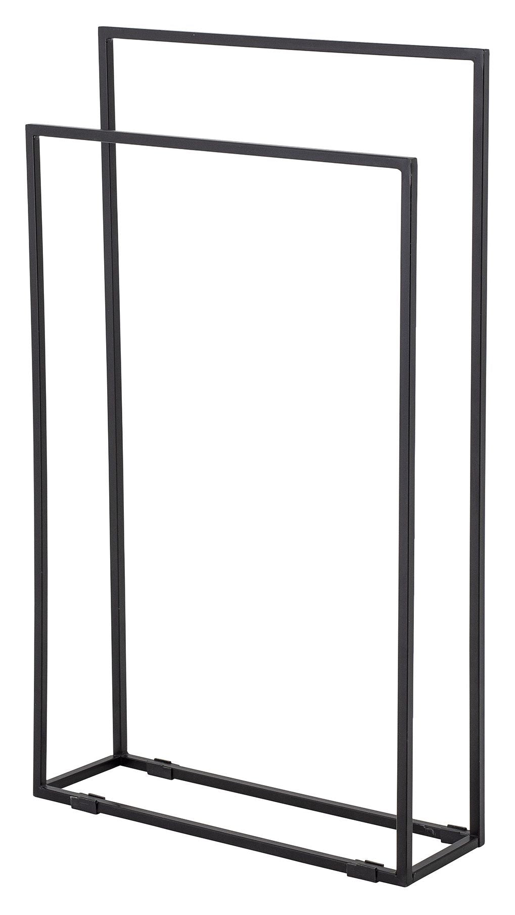 Bloomingville Chop Towel Rack, Black, Metal