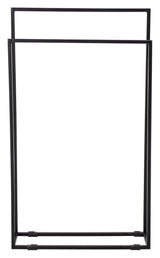 Bloomingville Chop Towel Rack, Black, Metal