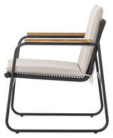 Bloomingville Hampton Lounge Chair, Black, Metal