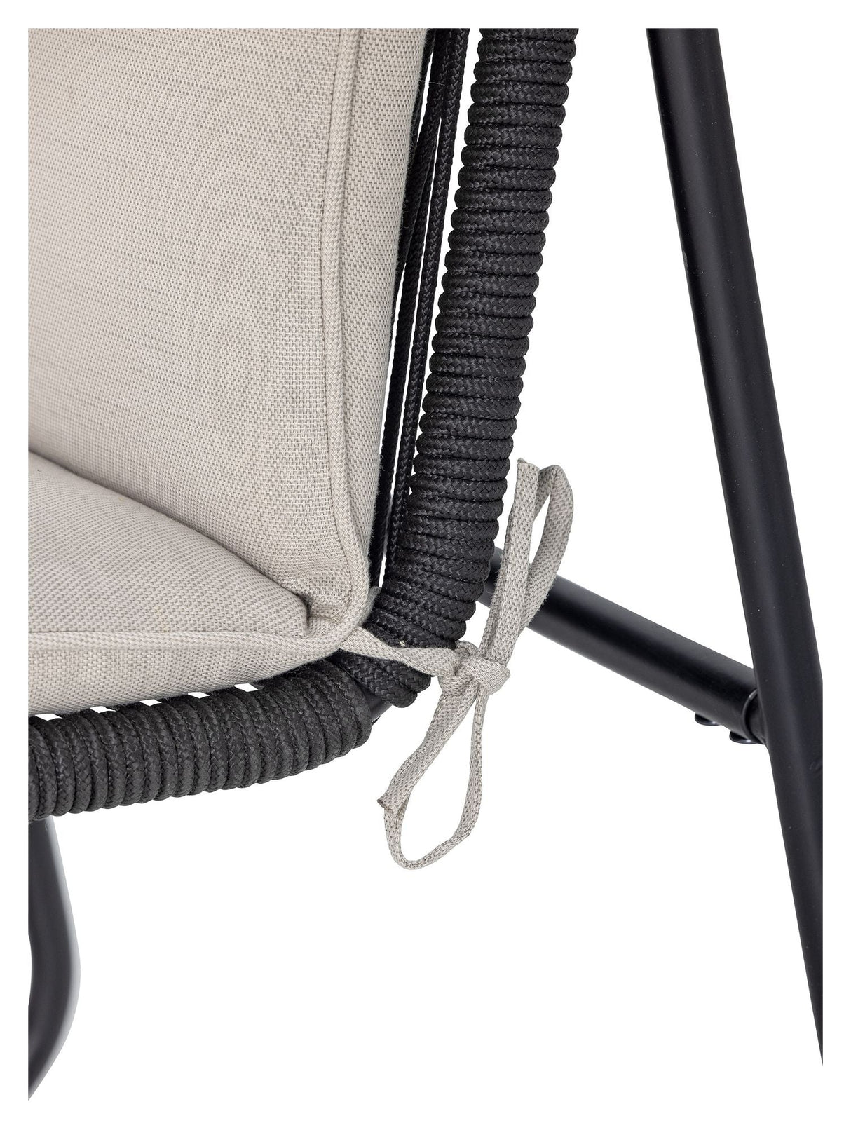 Bloomingville Hampton Lounge Chair, Black, Metal