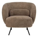 Bloomingville Harry Lounge Chair Brown Polyester