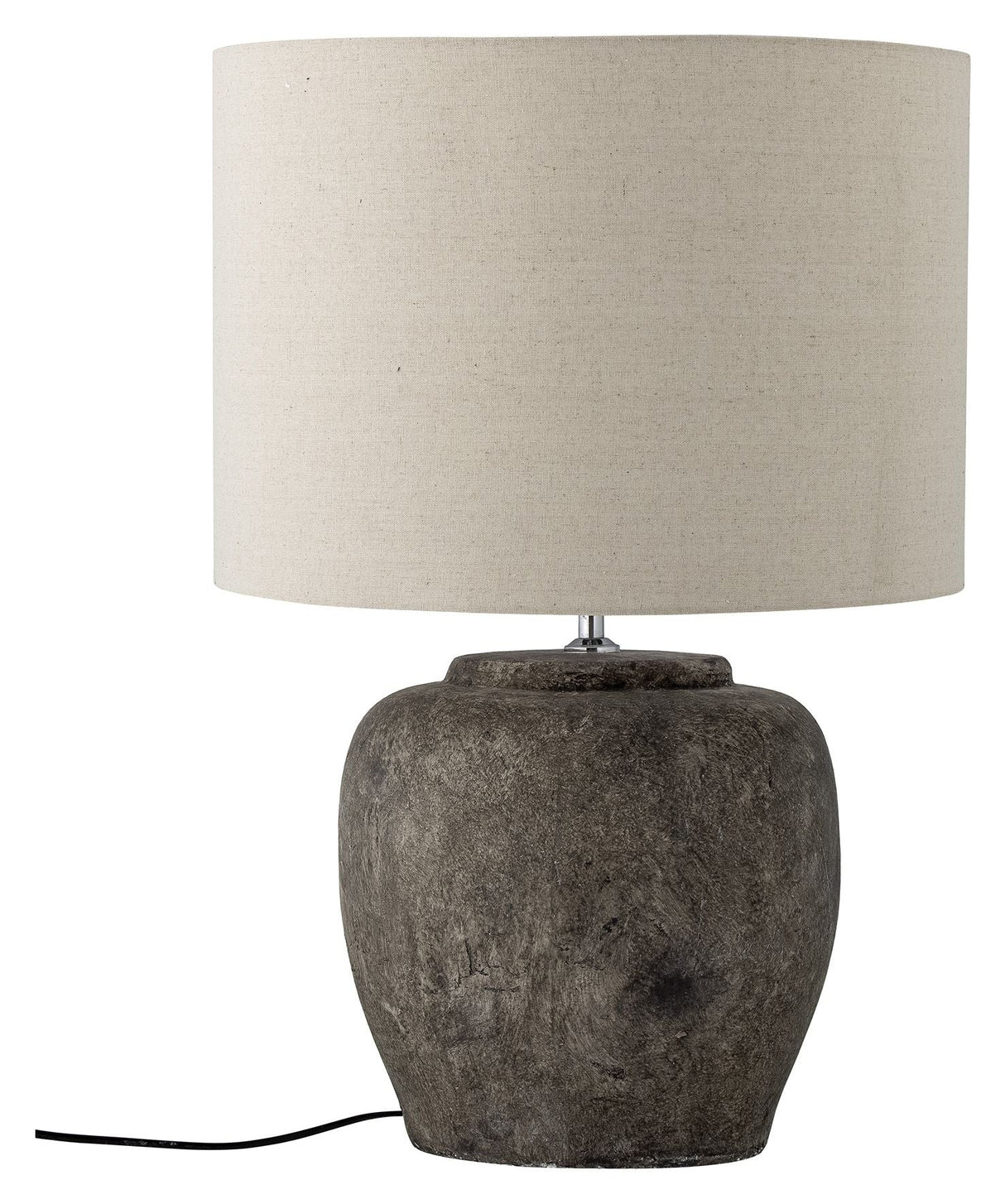 Bloomingville Isabelle Table Lamp, Nature, Stoneware