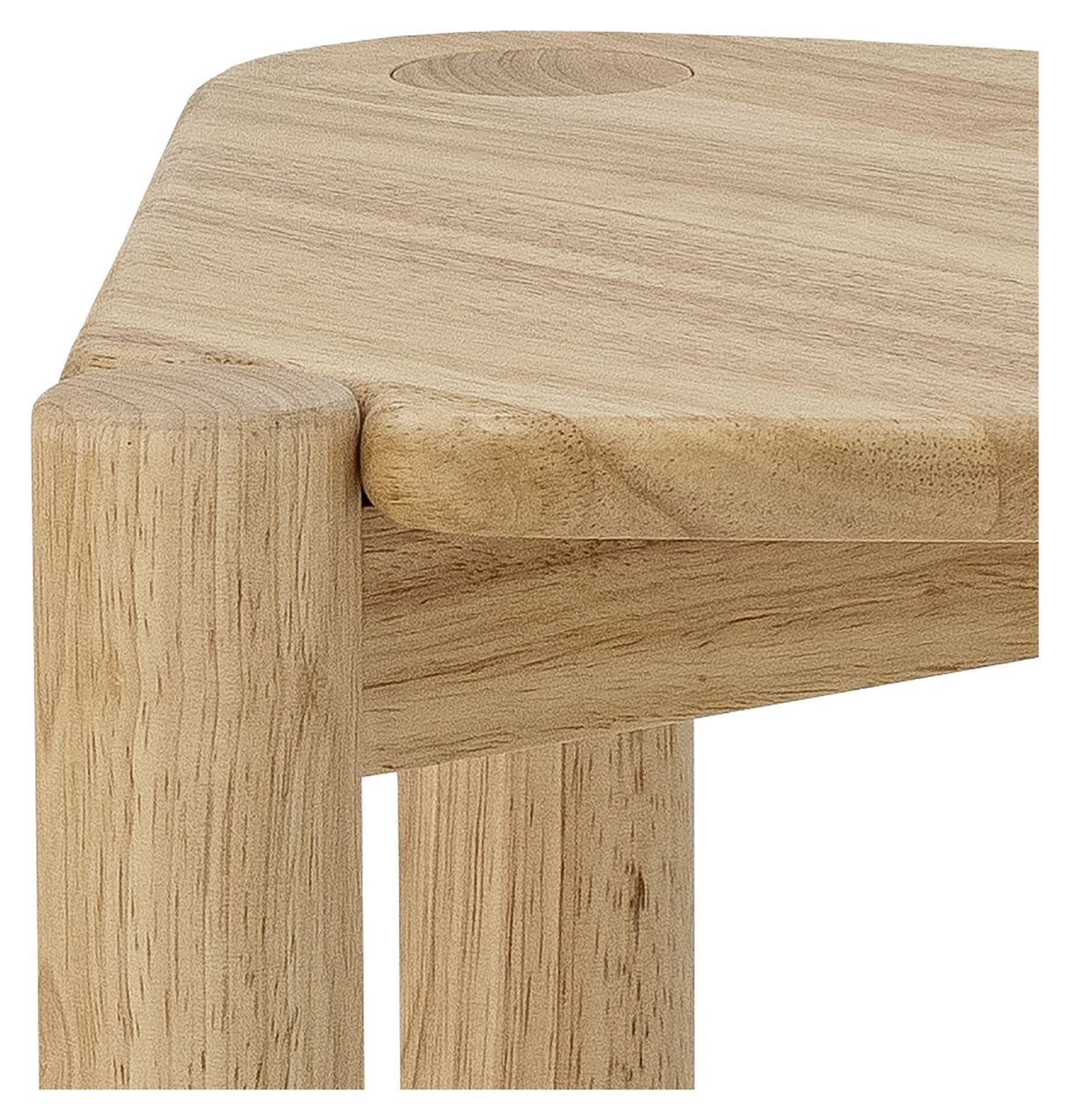 Bloomingville Kassia Side Table, Nature, Rubber Wood