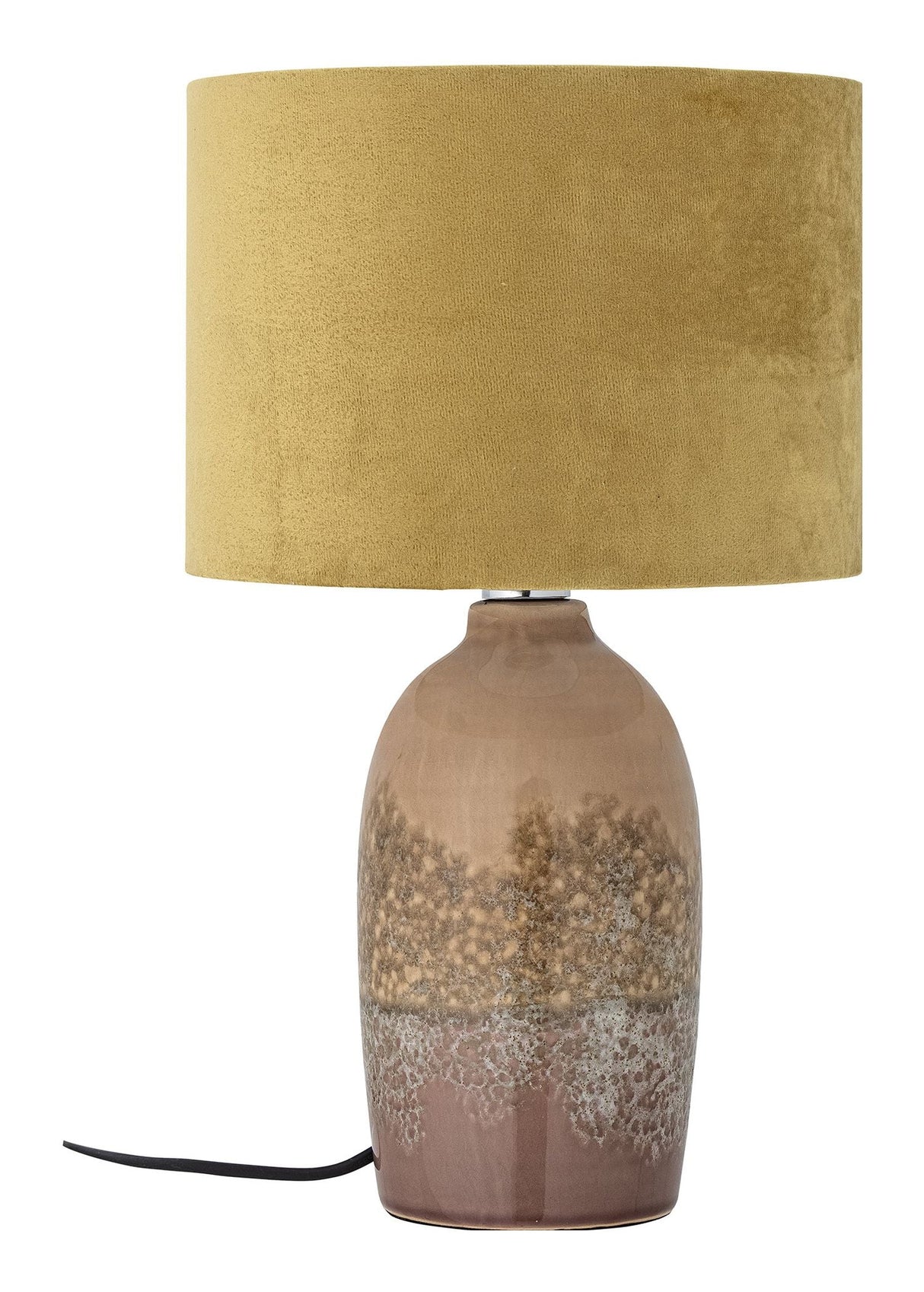 Bloomingville Keisha Table Lamp, Pink, Stoneware